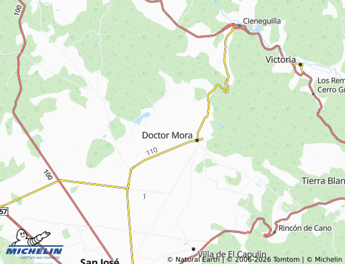 Mappa MICHELIN Ejido Vagui - ViaMichelin