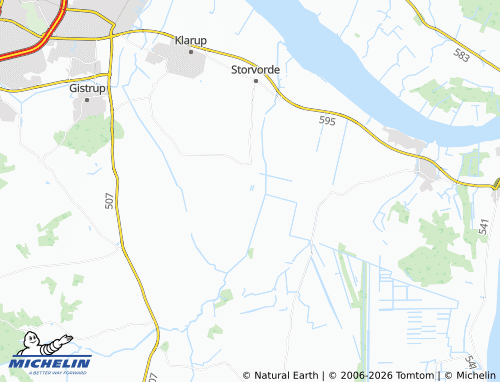 Mapa MICHELIN Gudumholm - ViaMichelin