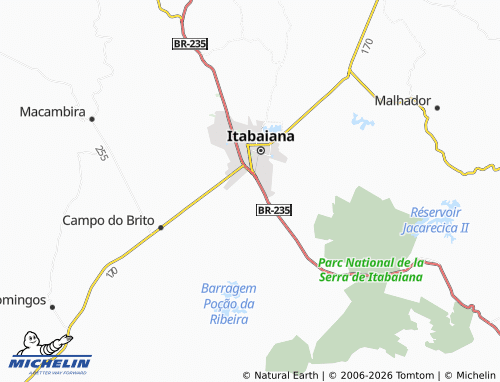 Mappa MICHELIN Oviêdo Teixeira - ViaMichelin