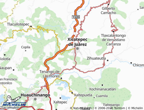 MICHELIN Lomas de Monte Cristo map - ViaMichelin