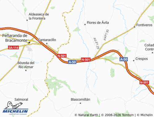 MICHELIN Salvadiós map - ViaMichelin