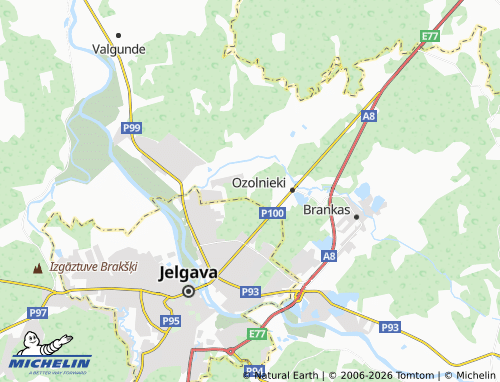 Mapa MICHELIN Līči - ViaMichelin