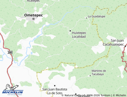 Mappa MICHELIN Tierra Blanca - ViaMichelin