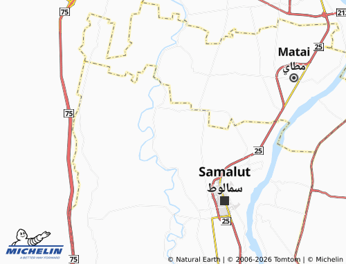 Mappa MICHELIN al-Qatoushah - ViaMichelin