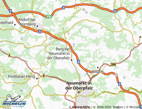 MICHELIN Meilenhofen map - ViaMichelin