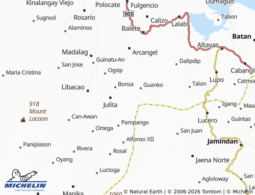 Mappa MICHELIN Oquendo - ViaMichelin
