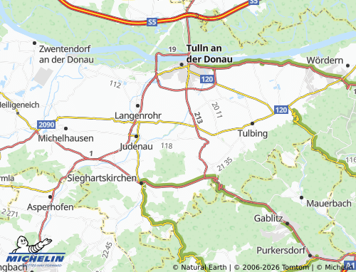 MICHELIN Freundorf map - ViaMichelin