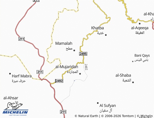 MICHELIN-Landkarte al-Rabee' - ViaMichelin