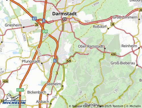 Mapa MICHELIN Kaisermühle - ViaMichelin