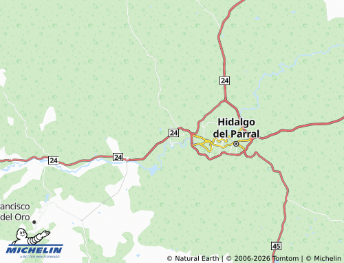Mappa MICHELIN Los Linderos - ViaMichelin
