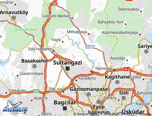 MICHELIN Cebeci map - ViaMichelin