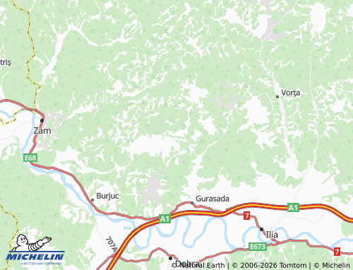 MICHELIN-Landkarte Vica - ViaMichelin