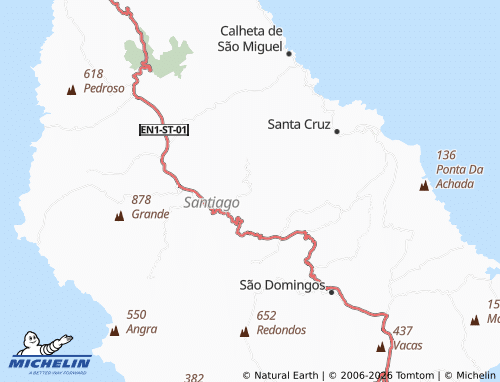 Carte MICHELIN Achada dos Leitões - ViaMichelin