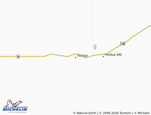 MICHELIN Perdue map - ViaMichelin