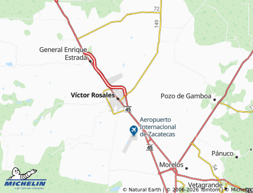 Mapa MICHELIN Villa Andrea - ViaMichelin