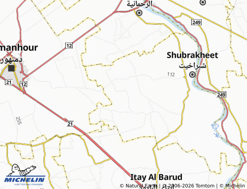 Mapa MICHELIN Abu Durrah - ViaMichelin