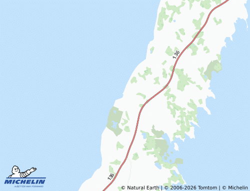 MICHELIN Sandvik map - ViaMichelin