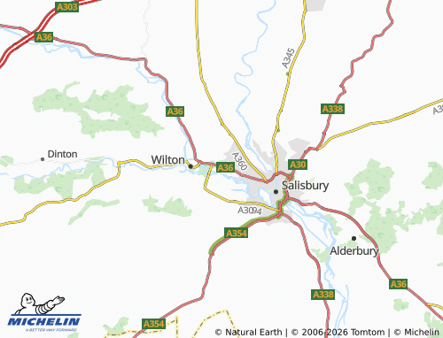 Carte MICHELIN Quidhampton - ViaMichelin