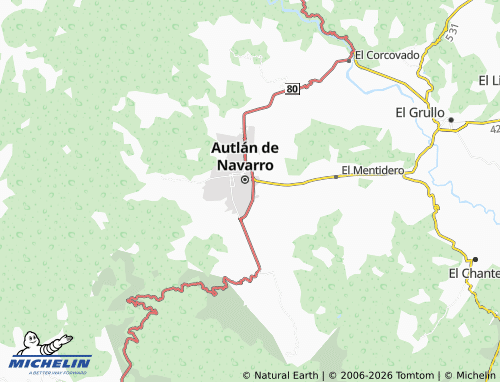 Mappa MICHELIN Paulino Navarro - ViaMichelin