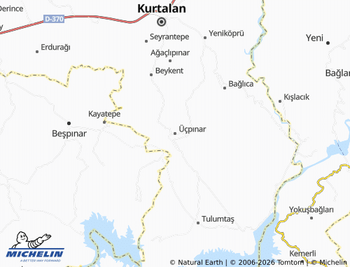 Mappa MICHELIN Üçpınar - ViaMichelin