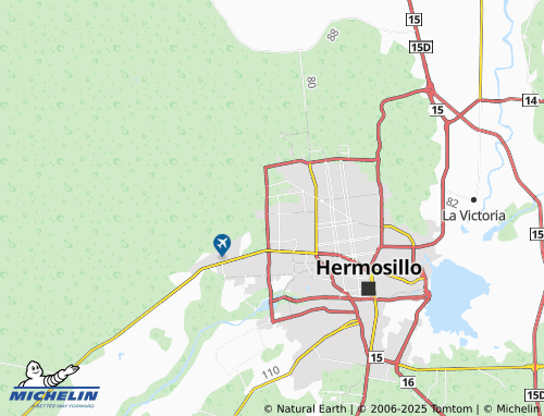 MICHELIN Burócrata Municipal map - ViaMichelin
