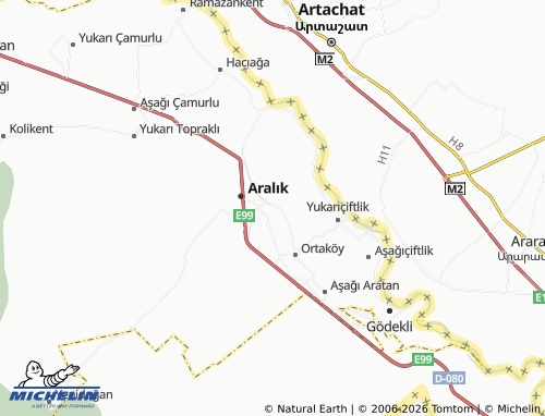 MICHELIN Karasu map - ViaMichelin