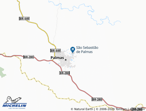 Mapa MICHELIN Aeroporto - ViaMichelin