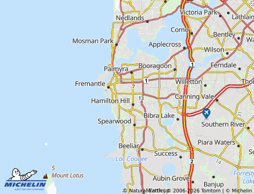 Mapa MICHELIN Beaconsfield - ViaMichelin