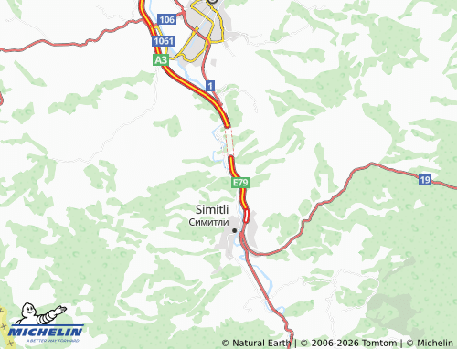 Mappa MICHELIN Zheleznitsa - ViaMichelin