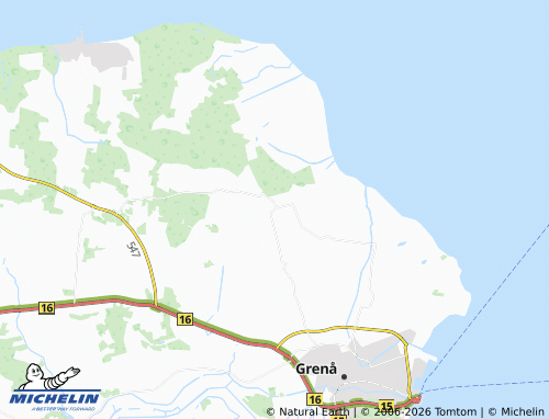 Mapa MICHELIN Veggerslev - ViaMichelin
