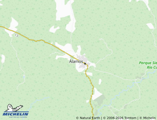 MICHELIN Nuevo Álamos map - ViaMichelin