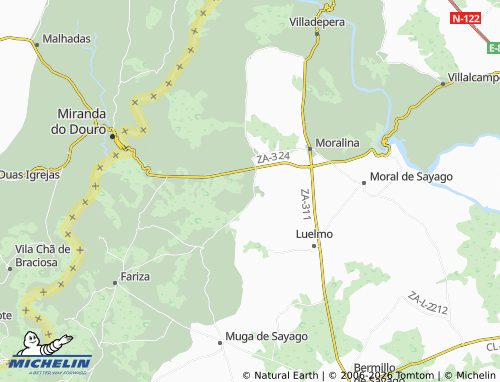 Mappa MICHELIN Gamones - ViaMichelin