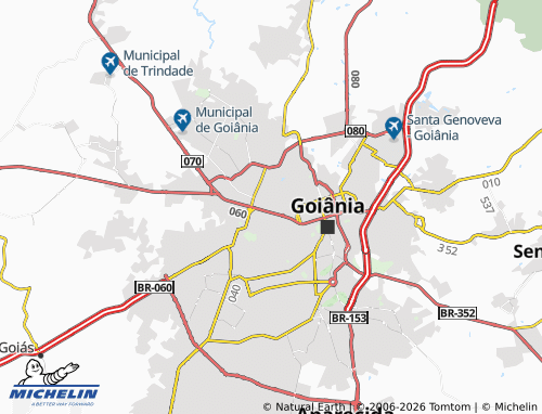 Mappa MICHELIN Setor Campinas - ViaMichelin