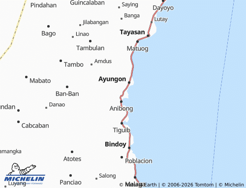 MICHELIN Tampocon I map - ViaMichelin