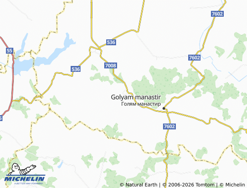 Mappa MICHELIN General Toshevo - ViaMichelin