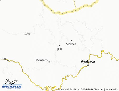 MICHELIN Jilili map - ViaMichelin