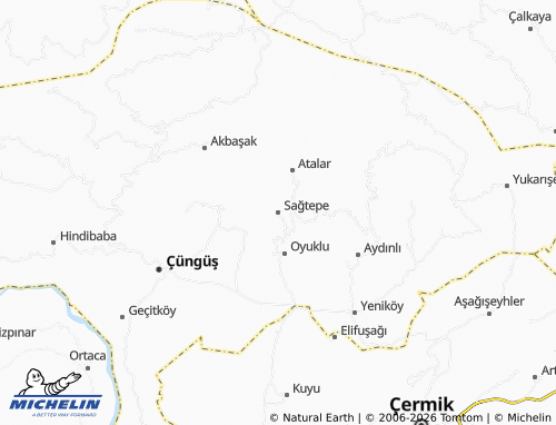 MICHELIN Sağtepe map - ViaMichelin