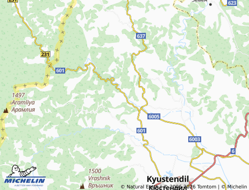 MICHELIN Goranovtsi map - ViaMichelin