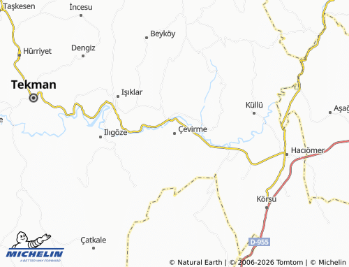 MICHELIN Çevirme map - ViaMichelin