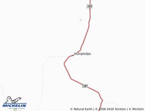 Mappa MICHELIN Humptulips - ViaMichelin
