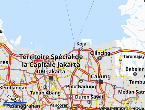 Mapa MICHELIN Warakas - ViaMichelin