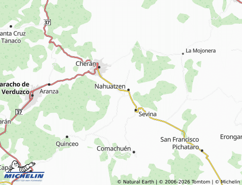 Mapa MICHELIN Primero - ViaMichelin
