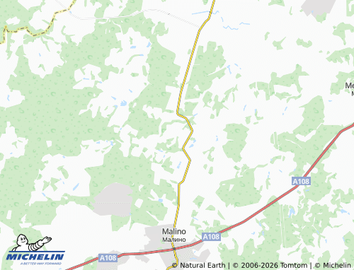 Carte MICHELIN Nefed'yevo - ViaMichelin