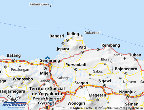 MICHELIN-Landkarte Kudus - ViaMichelin