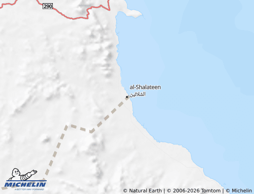 MICHELIN Halayeb & Shalateen map - ViaMichelin