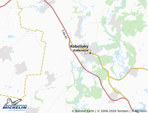 Mappa MICHELIN Pidhora - ViaMichelin