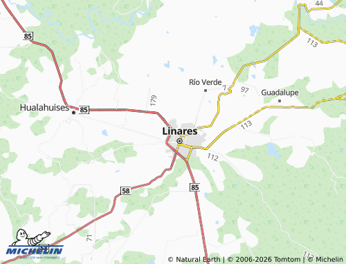 Kaart MICHELIN Los Naranjos - ViaMichelin