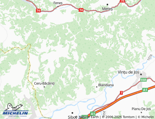 MICHELIN Ibru map - ViaMichelin