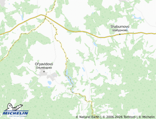 Carte MICHELIN Bor - ViaMichelin