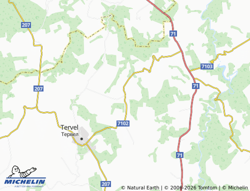 Kaart MICHELIN Mali izvor - ViaMichelin